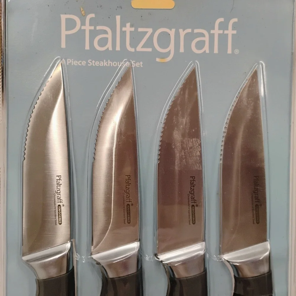 Pfaltzgraff 4 piece Steakhouse Steak Knife‎ Set